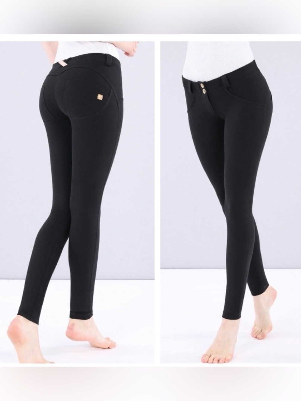 Freddy WR.UP Black Skinny leggings Pants Sz XS